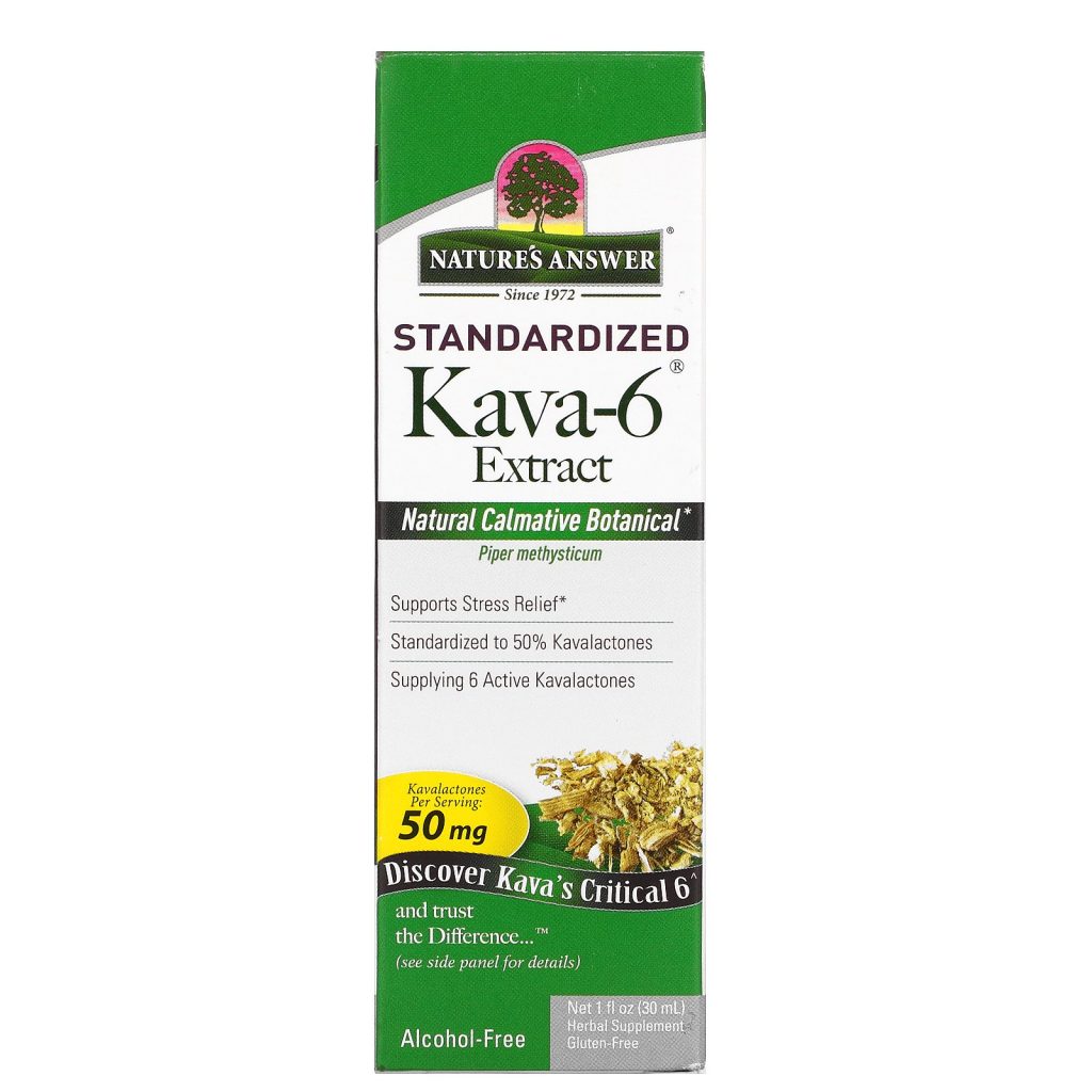 مسخلص جذور الكافا KAVA 6 EXTRACT طريق الصحة